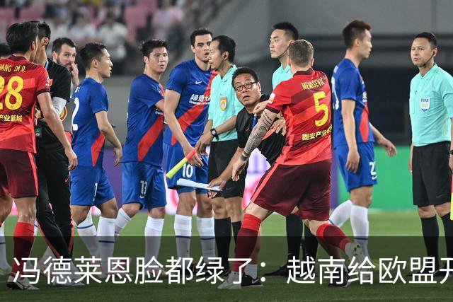 冯德莱恩脸都绿了：越南给欧盟开了开眼：这就是“中国力量”！